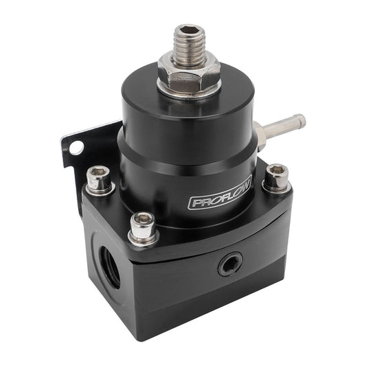 Proflow PFEFS13129 Fuel Pressure Regulator EFI Economy Black Billet 40-65 PSI -06AN Ports