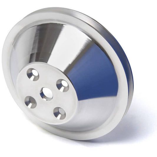 Proflow PFEP8854P Pulley V-Belt Water Pump SB Chev Long Water Pump 1-Groove Polished Aluminium