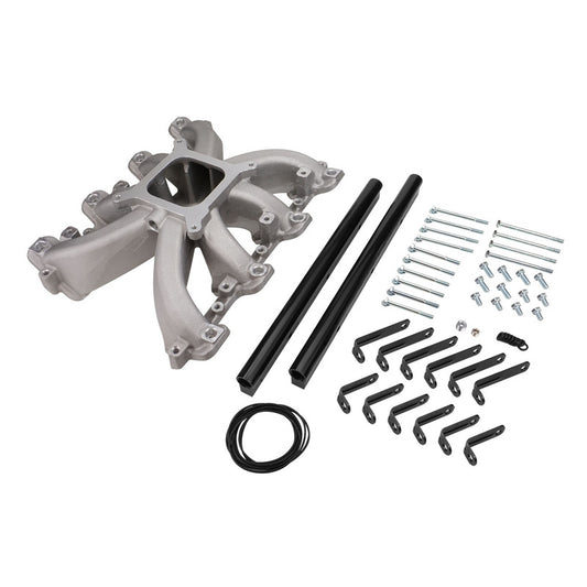 Proflow PFEM300137 Intake Manifold RPM AirMax-EFI Aluminium Chev Holden Commodore LS1/LS2 Heads Single Plane With Fuel Rails Kit