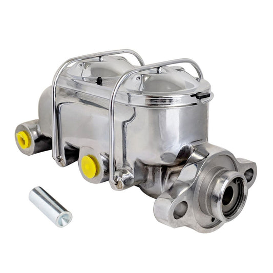 Proflow PFEMC2912CH Master Cylinder GM Universal Cast Iron Polished 1.1.25in. Bore Dual Bowl Ports both sides Each