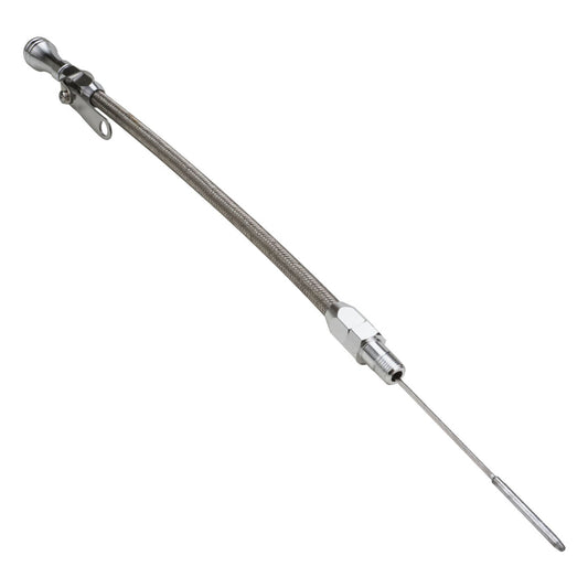Proflow PFE-R5110 Engine Oil Dipstick Universal Steel Chrome Handle 1/4 in. NPT Fitting