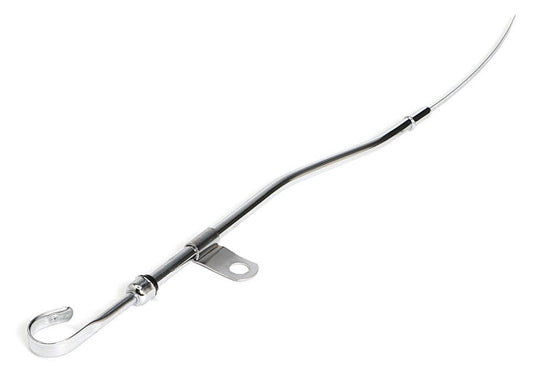 Proflow PFE-R9222 Engine Oil Dipstick with Tube To Pan Steel Chrome SBF 351 Windsor V8 Each