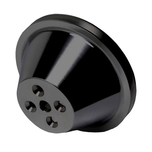 Proflow PFEP8840BK Pulley V-Belt Water Pump BB Chev Short Water Pump 1-Groove Black Aluminium