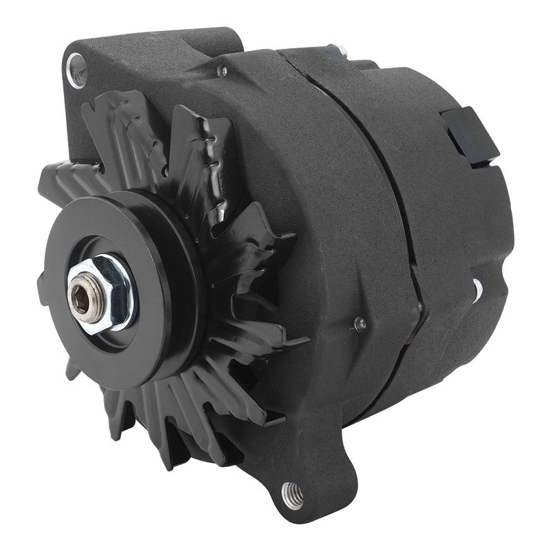 Proflow PFEPM37141BKW Alternator Power Spark 140 Amp 1-Wire Internal Regulator Black Wrinkle V-Belt For Ford Falcon Each