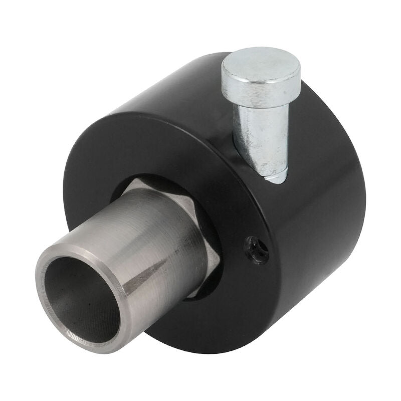 Proflow PFEQRHUB34-BK Aluminum Quick Release Steering Wheel Hub Hex 3/4 Inch Black 3/4" ID weld on hex sleeve allows for welding to 3/4" round steering shafts,