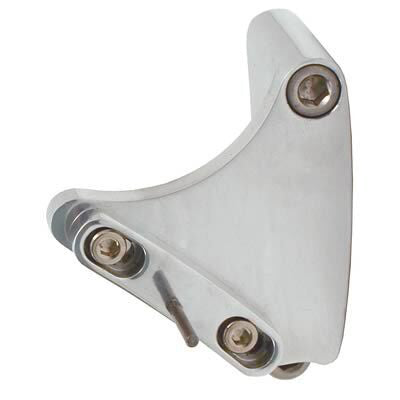 Proflow PFE-R6042 Timing Pointer Aluminum Polished Adjustable Chev Small Block 6 in 7 in. Dampers Each