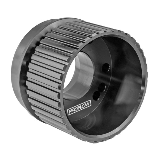 Proflow PFEGK9030BK Gilmer Billet Crank Pulley With V Groove Long Black