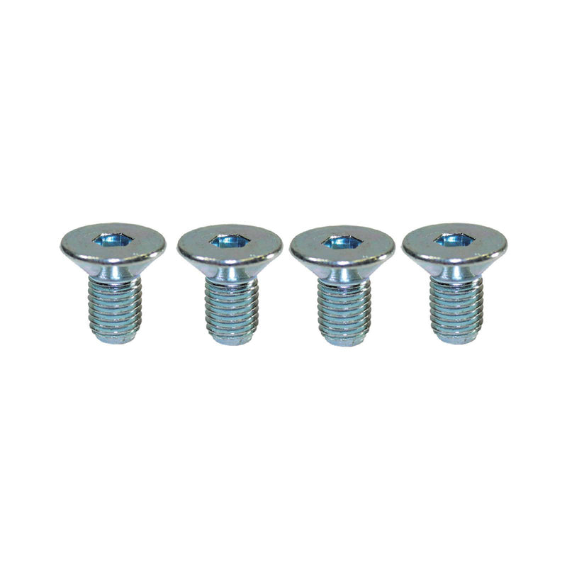 Proflow PFE-R0005 Water Pump Pulley Bolts To Suit Allloy Pulley Countersunk Silver 5/16 in.-24 x 5/8 in. Set Of 4