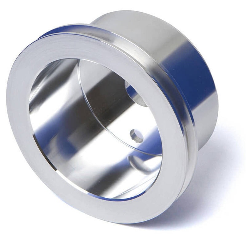 Proflow PFEP8855P Pulley V-Belt Crankshaft SB Chev Long Water Pump 1-Groove Polished Aluminium