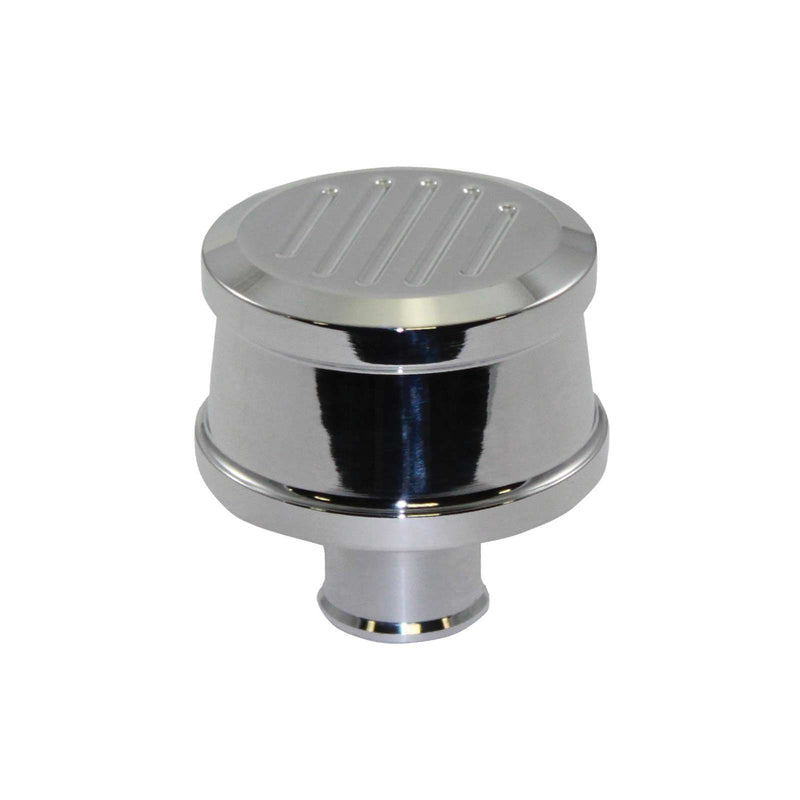 Proflow PFE-R8498 Breather Cap Push-In Ball-Milled ,Polished Aluminum