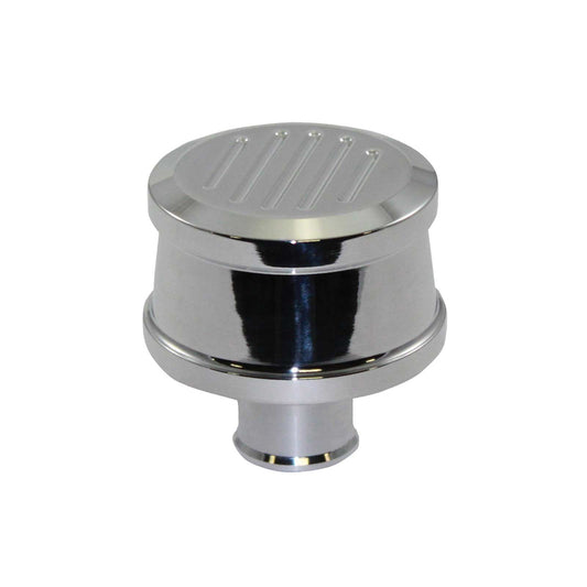 Proflow PFE-R8498 Breather Cap Push-In Ball-Milled ,Polished Aluminum