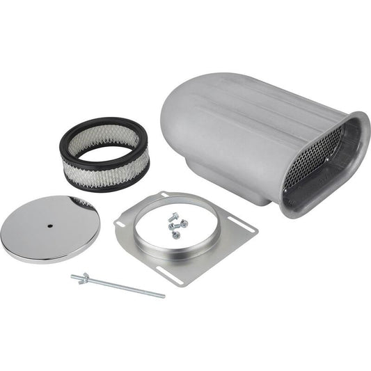 Proflow PFEEA5245 Carburettor Scoop Aluminium Polished Mini Hilborn-Style Single Carburettor Each