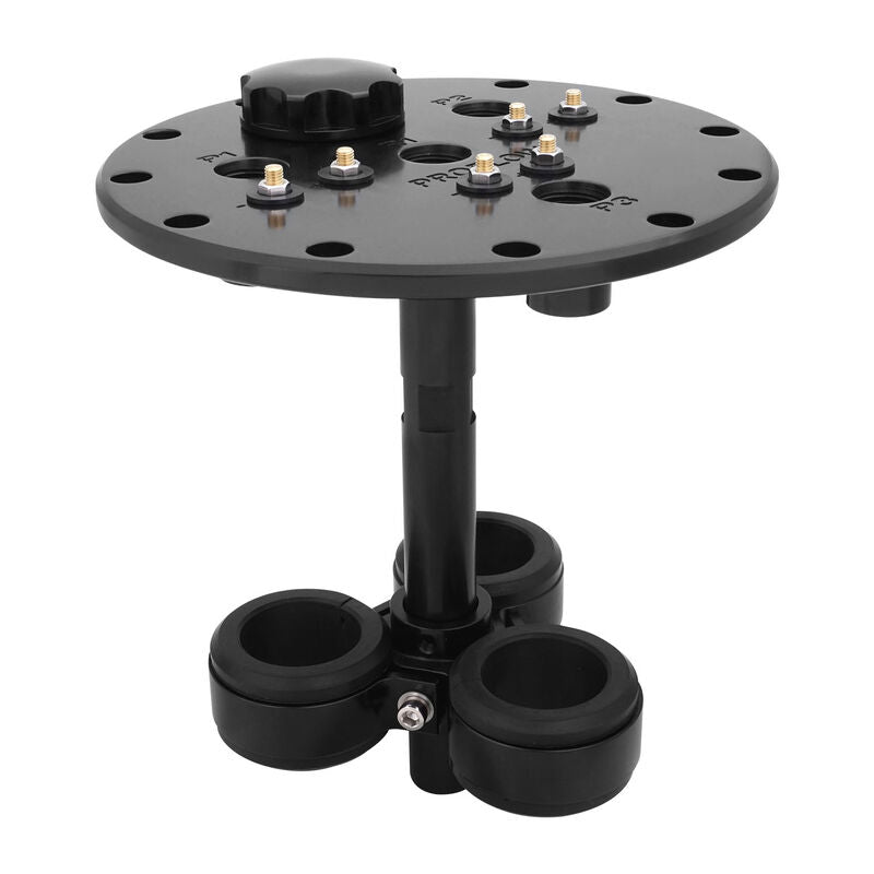 Proflow PFEFCA008 Triple Fuel Pump Hanger Suits 39mm and 46 Pumps 170mm PCD Billet Aluminium Black Anodised