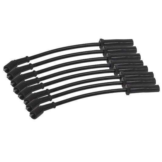 Proflow PFEIGLS88LSBK Spark Plug Pro Lead Wires 8.8mm Spiral Core Black Black Boots LS For Holden Commodore Chev