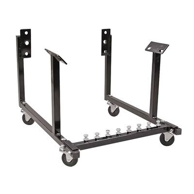 Proflow PFEENG1-BK Engine Dolly Steel Black Powder Coat Wheels Included For Chevrolet Small & Big Block Each
