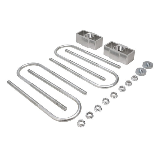 Proflow PFELBU-4150 Lowering Blocks 1.5'' Aluminium Ford & Holden Leaf Spring Universal kit