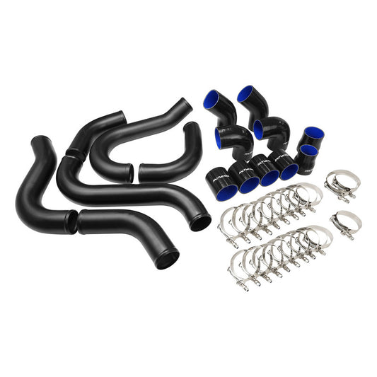 Proflow PFEICFDFG-KIT Intercooler Pipe Kit For Ford Falcon FG XR6 Turbo Black Alloy & Silicone