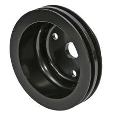 Proflow PFEP8857BK Pulley V-Belt Crankshaft SB Chev Long Water Pump 2-Groove Black Aluminium