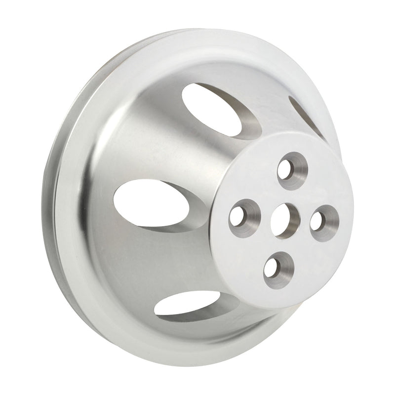 Proflow PFEP8850P Pulley V-Belt Water Pump SB Chev Short Water Pump 1-Groove Polished Aluminium