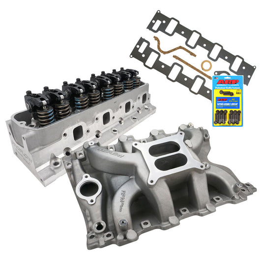 PFEM7594-HEADS Proflow Cylinder Head Kit SuperMax 200 Heads Rockers & Intake Manifold AirMax Dual Plane Aluminium 4-barrel Holden Commodore V8 VN