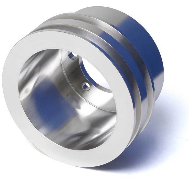 Proflow PFEP8803 Billet Pulley V-Belt Crankshaft BB For Chrysler 2-Groove Anodised Aluminium