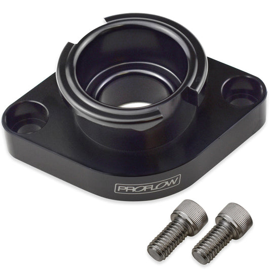 Proflow PFETH-63466BK Water Neck Billet Aluminium Black Radiator Cap Filler For Chevrolet