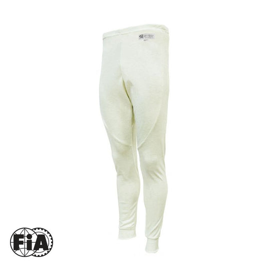 Proforce Safety PFS-4161-S Proforce Fire Retardant Underwear Pants Full Length Nomex White SFI 3.3/5 FIA 8856-2000 Men's Small Each