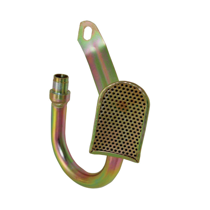 RTS RTS-33-7420 Oil Pickup Press Fit 5/8 inch High Volume For Chevrolet SB Stroker Oil Pan Gold Zinc Steel Each