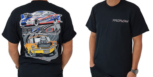 Proflow PFE-TSHIRT T-Shirt Black Cotton Men's