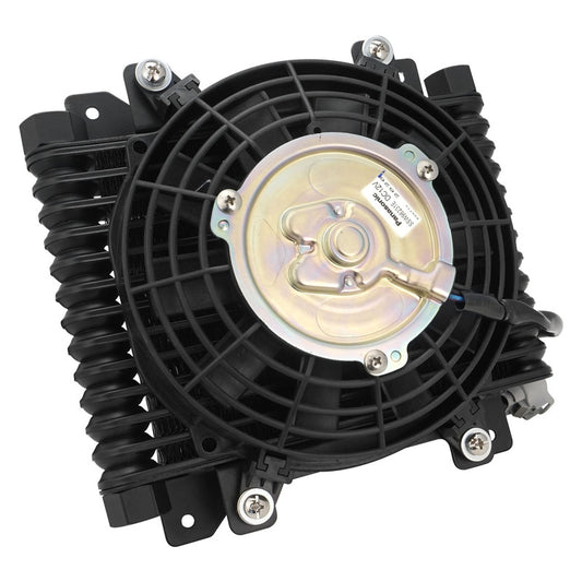 Proflow PFETC500 SuperMax Transmission Cooler Kit 13-Row 350 CFM 10.0'' x 9.50'' x 4.0'' w/7.0'' Panasonic Fan AN10 Inlets