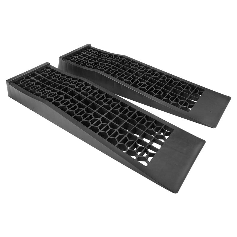 Proflow PFERR-CW1000KIT Car Ramps Low Profile 1000kg Capacity Each Black Plastic Pair With Carry Bag