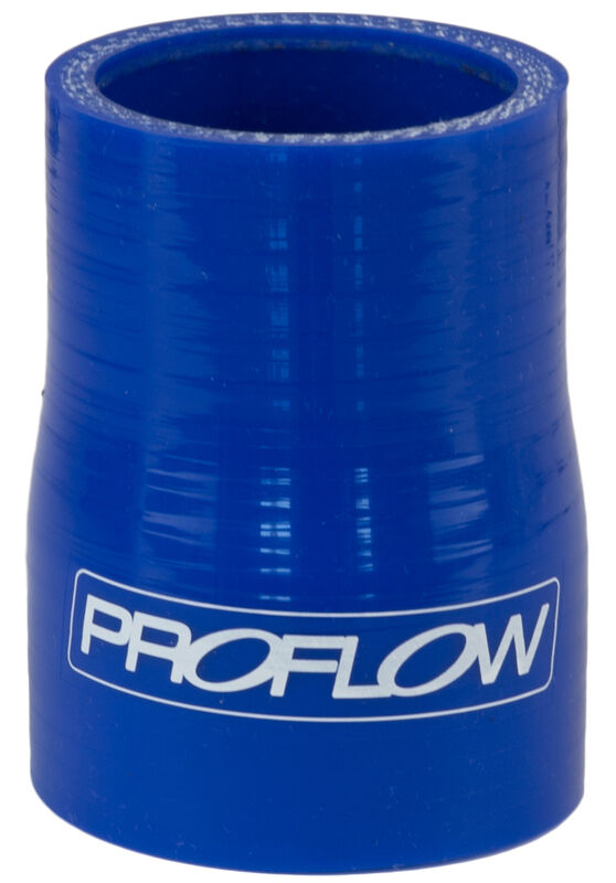 Proflow PFES201-150-250 Hose Tubing Air intake Silicone Reducer 1.50in. - 2.50in. Straight Blue