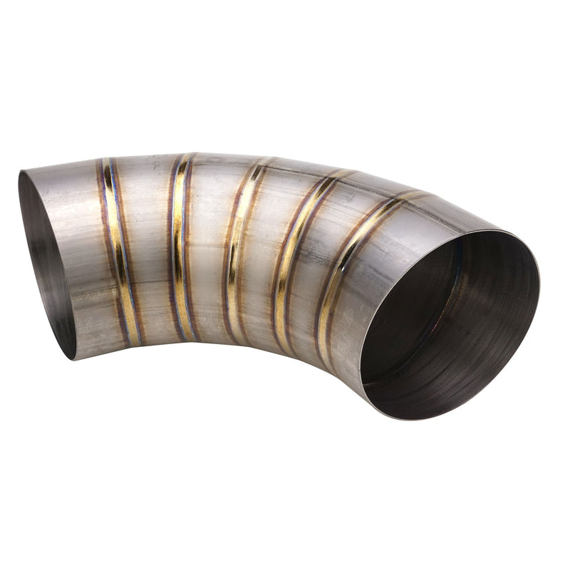 Proflow PFETI-PCW500-90 Welded Pie Cut Round Tubing Titanium 5.0" 90 Degree