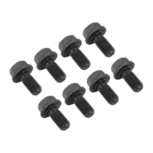 RTS RTS-BKTM7568 OE Bolts Differential M75 M76 M78 Genuine Spicer Crown Wheel Ring & Pinion Gear Flanged High Tensile Bolt 7/16 in x 20 LH Thread Set of 8