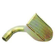 RTS RTS-33-3310 Oil Pump Pickup High Volume For Ford SB 302-351C Stroker Oil Pan Gold Zinc Steel Each