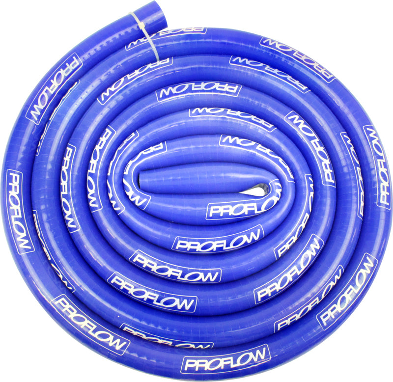 Proflow PFESHH10 Silicone Heater Hose 10mm (3/8'') Blue 3 Metre