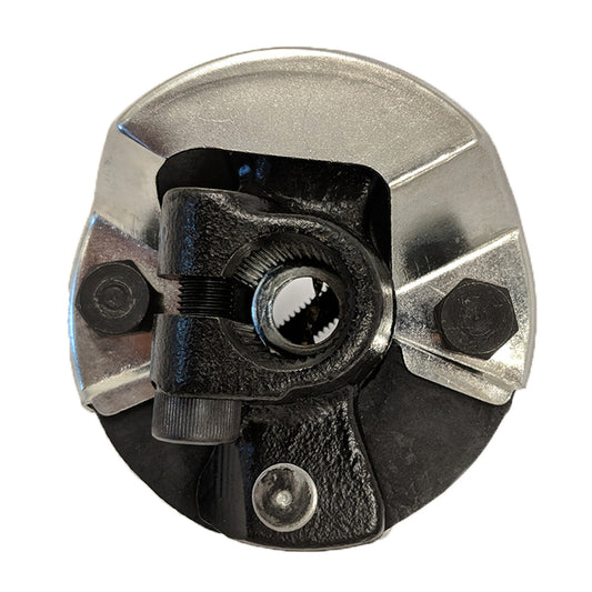 Proflow PFESRJ-0011 Steering Rag Joint Steel Natural 3/4in. -36 Spline x 3/4in. -36