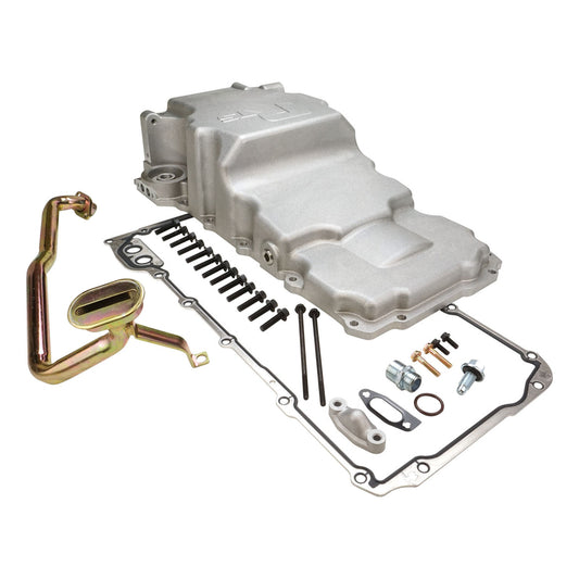 RTS RTS-3023 Oil Pan Cast Aluminium 427 Stoker Early Holden or Chev with LS Engine Swap Up to 4.00 Inch Stroke Each