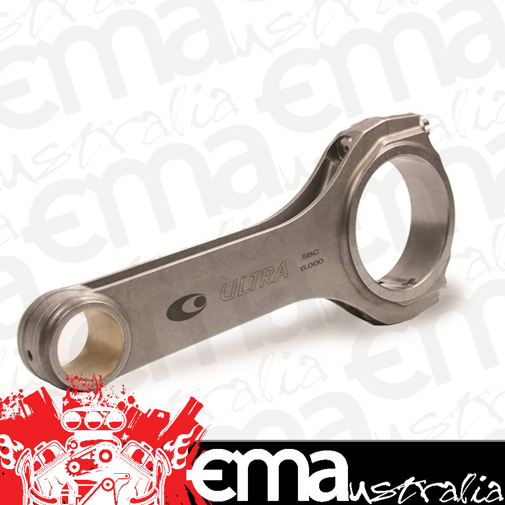 Callies CAU16100 Ultra H-Beam Rods - Chev SB 6.00"