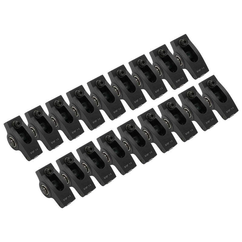 Proflow PFERRK-4114 Pro 2024 Series Large Body Roller Rockers SB Ford 5.0 351W Late Model 1.60 Ratio 5/16 Bolt On Adjustable Direct Fit Aluminium 2024 Set