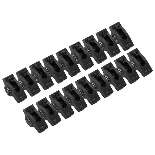 Proflow PFERRK-4114 Pro 2024 Series Large Body Roller Rockers SB Ford 5.0 351W Late Model 1.60 Ratio 5/16 Bolt On Adjustable Direct Fit Aluminium 2024 Set