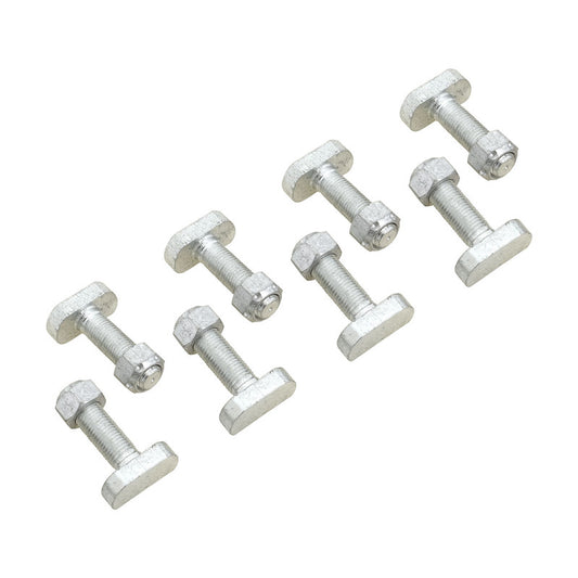 RTS RTS-D3002 OE Short T Bolt 3/8in. UNF With Cone Nut Suits Ford 8 Inch 9 Inch Set of 8
