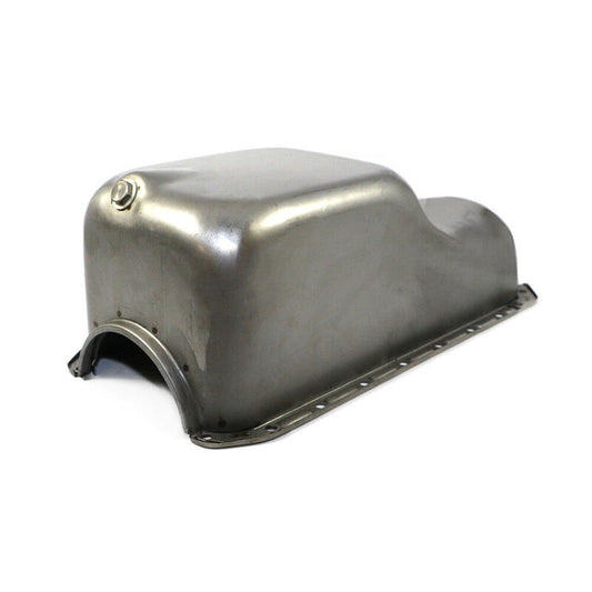 RTS RTS-25-9497U Oil Pan Sump Steel Raw Finish Replacement BB For Chrysler Early Hemi 331-392 Each