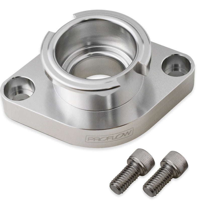 Proflow PFETH-63466S Water Neck Billet Aluminium Silver Radiator Cap Filler For Chevrolet