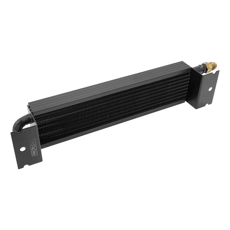 Proflow PFETC690 Transmission Frame Rail Oil Cooler Tube & Fin 315mm x 65mm x 45mm AN6 Male Black