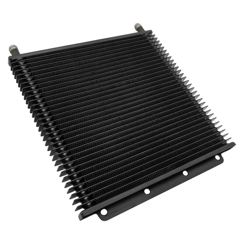 Proflow PFETC680-AN Transmission Oil Cooler Tube & Fin 280mm x 255mm x 19mm AN6 Male Black