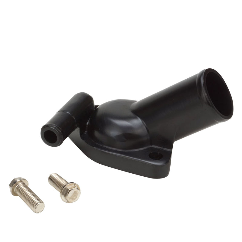 Proflow PFETH-R1936-BK Aluminium Water Neck Black For Holden Commodore V8 Single Outlet