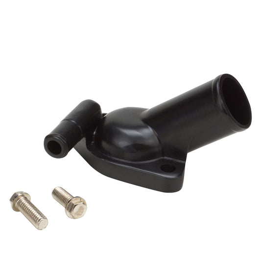 Proflow PFETH-R1936-BK Aluminium Water Neck Black For Holden Commodore V8 Single Outlet