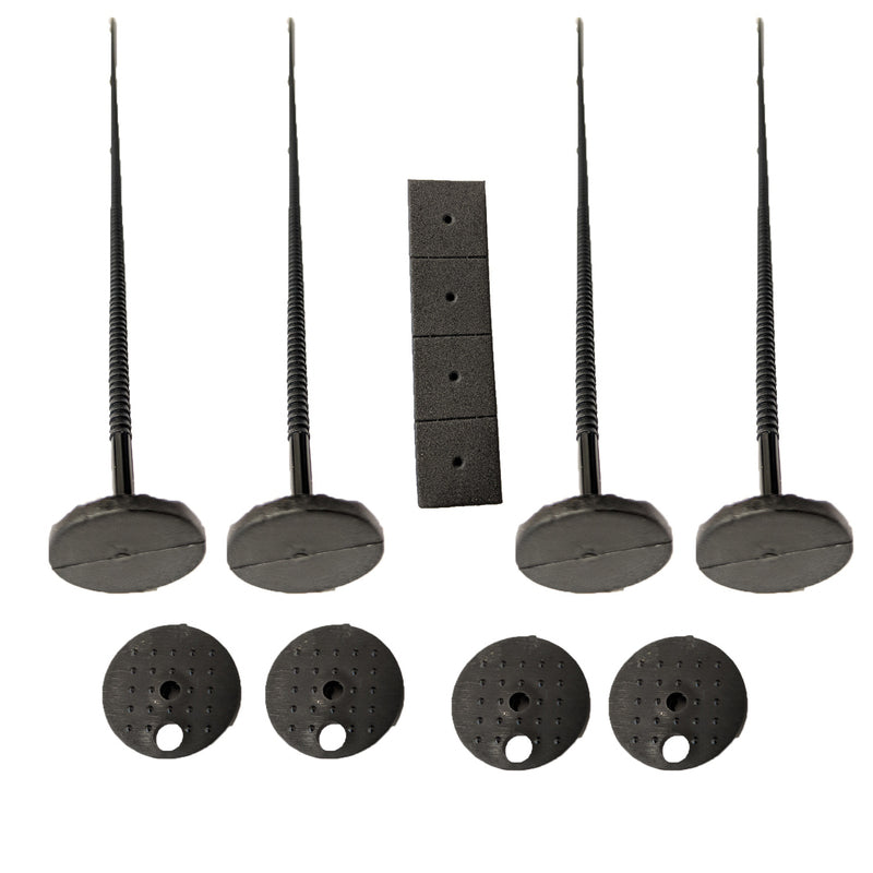 Proflow PFETCMK301 Transmission Fluid Cooler Mounting Kit Fan Mounting Kit Plastic Set Of 4