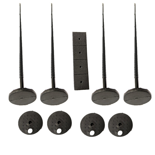 Proflow PFETCMK301 Transmission Fluid Cooler Mounting Kit Fan Mounting Kit Plastic Set Of 4